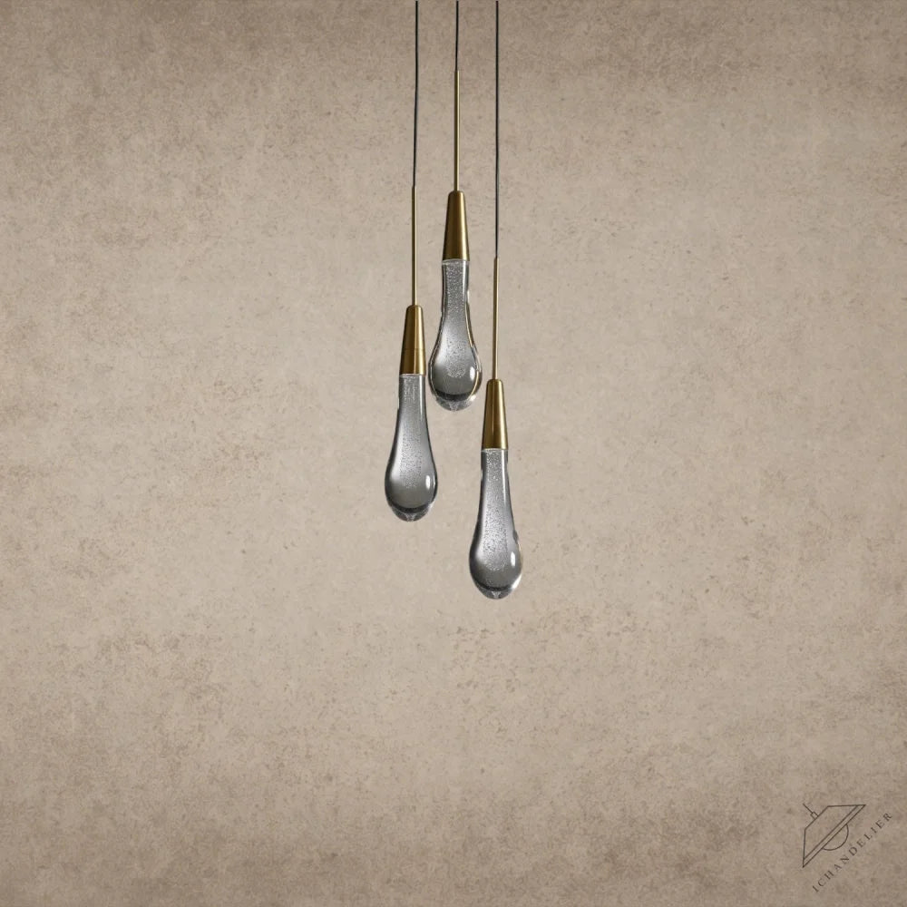 Soltaire Cluster Pendant