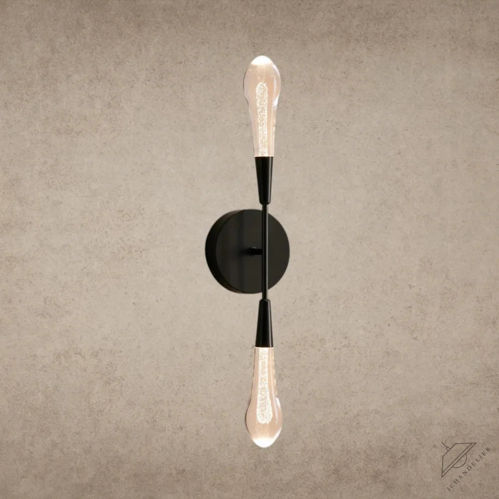 Bronze Soltaire Double Sconce