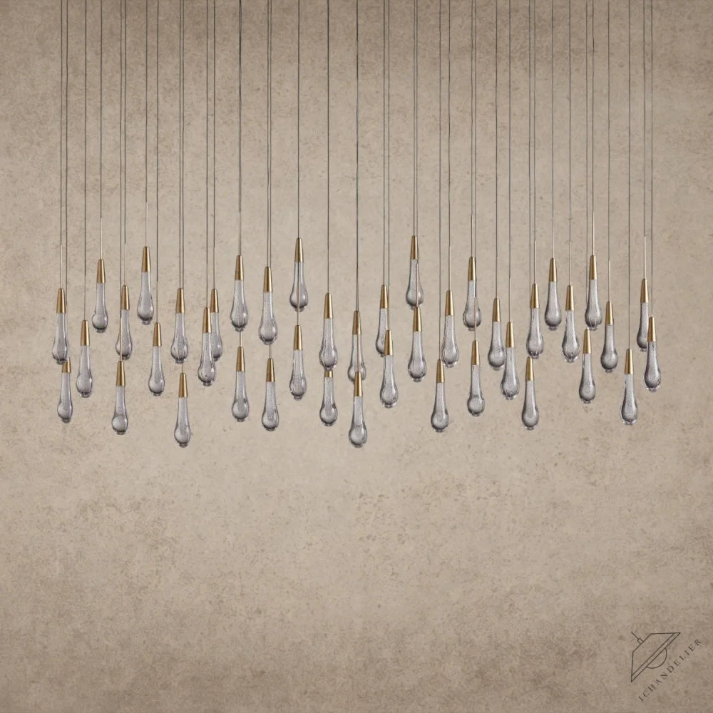 Soltaire Linear Chandelier 37", 50", 60", 70"
