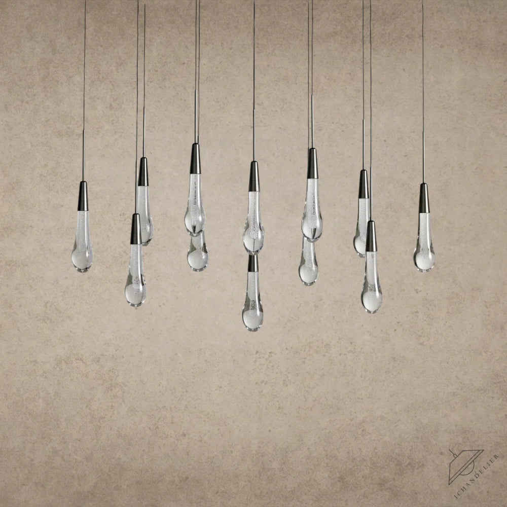 Soltaire Linear Chandelier 37", 50", 60", 70"