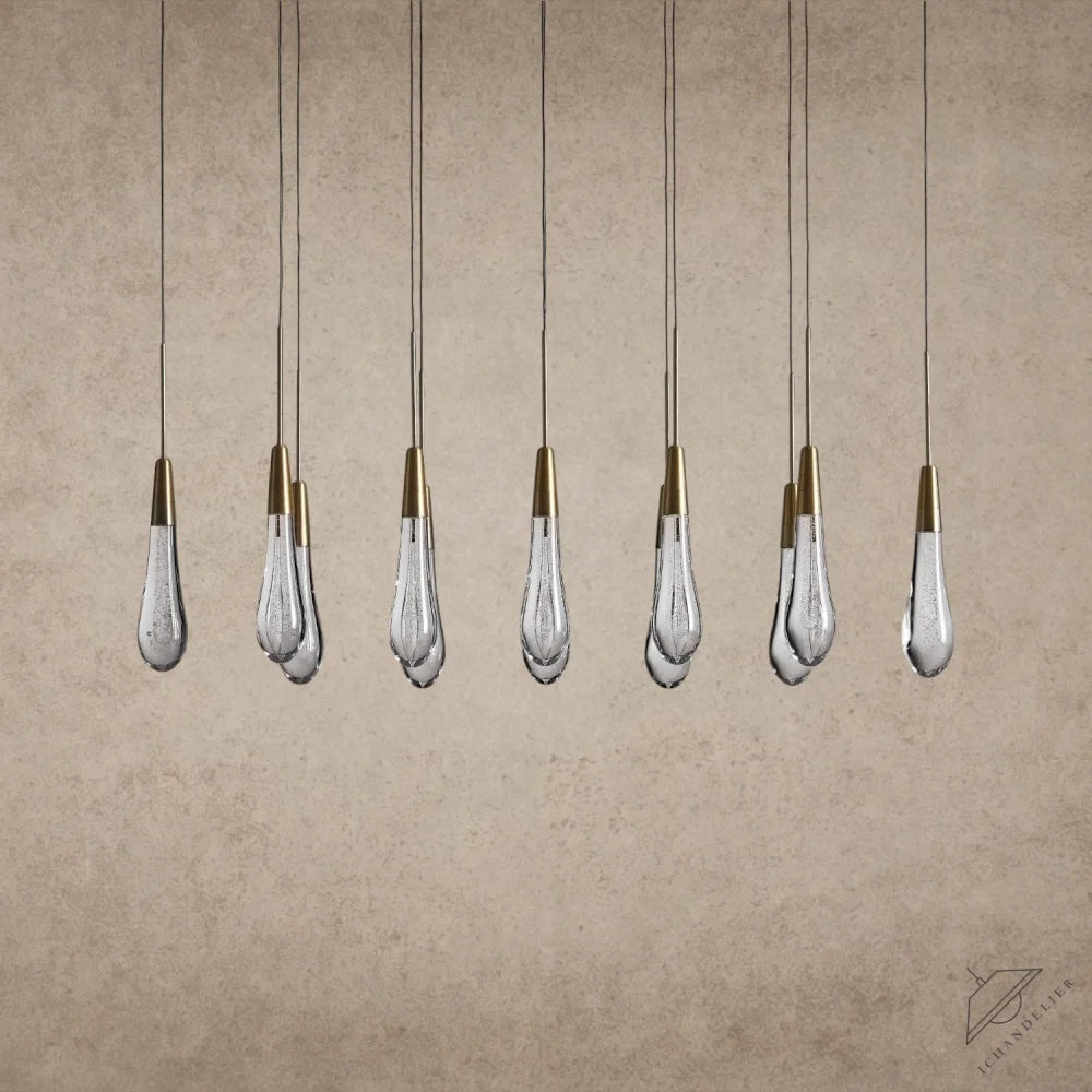 Soltaire Linear Chandelier 37", 50", 60", 70"