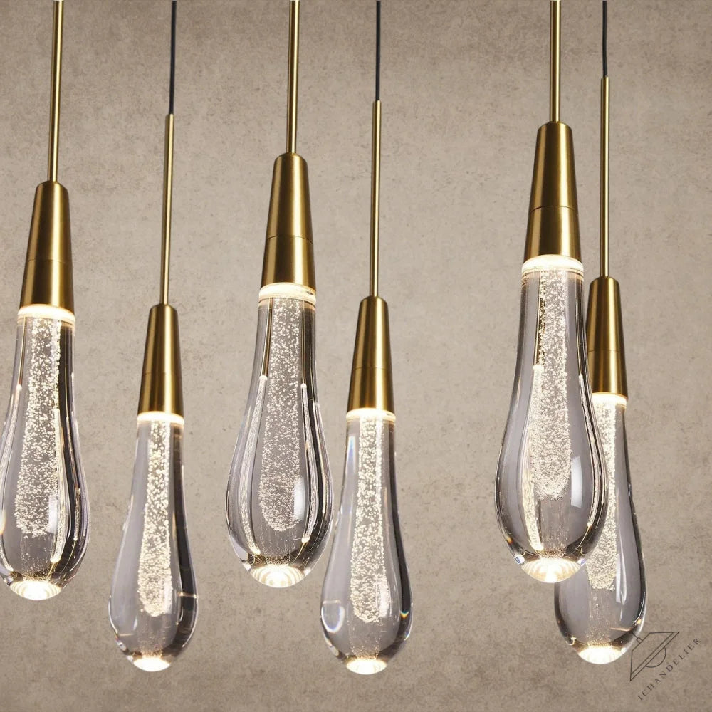 Soltaire Linear Chandelier 37", 50", 60", 70"