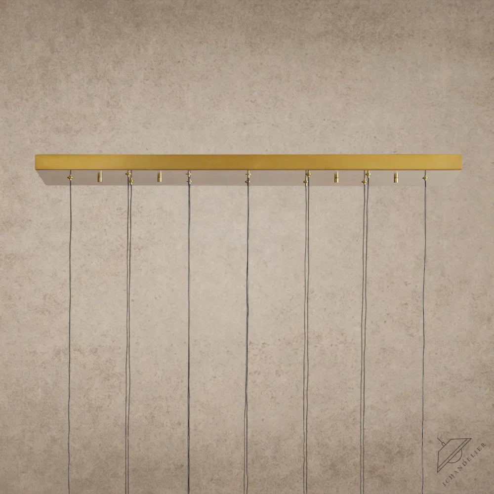 Soltaire Linear Chandelier 37", 50", 60", 70"