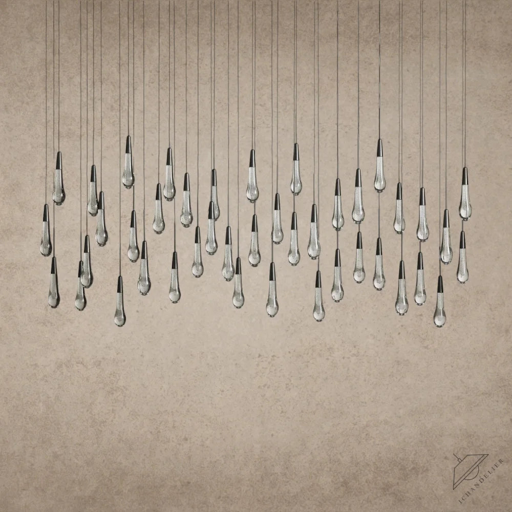 Soltaire Linear Chandelier 37", 50", 60", 70"