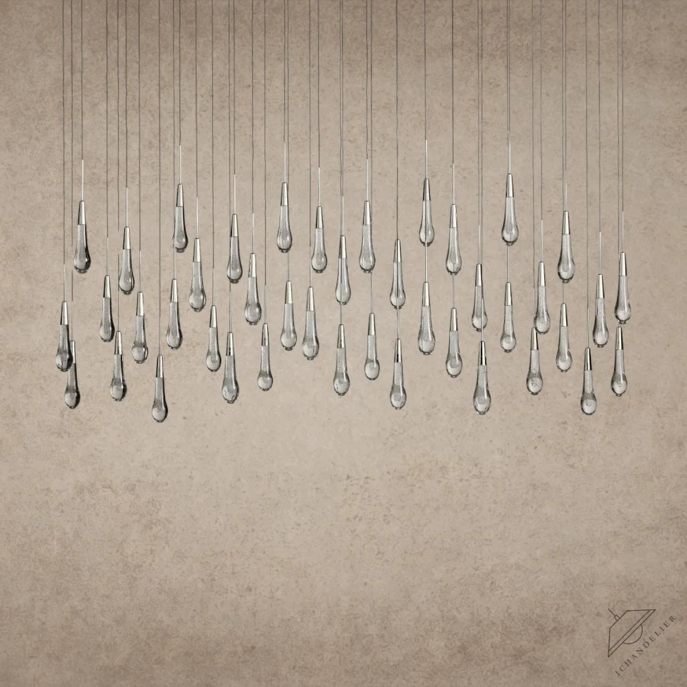 Soltaire Linear Chandelier 37", 50", 60", 70"
