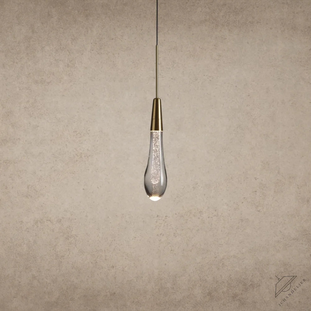 Brass Soltaire Pendant