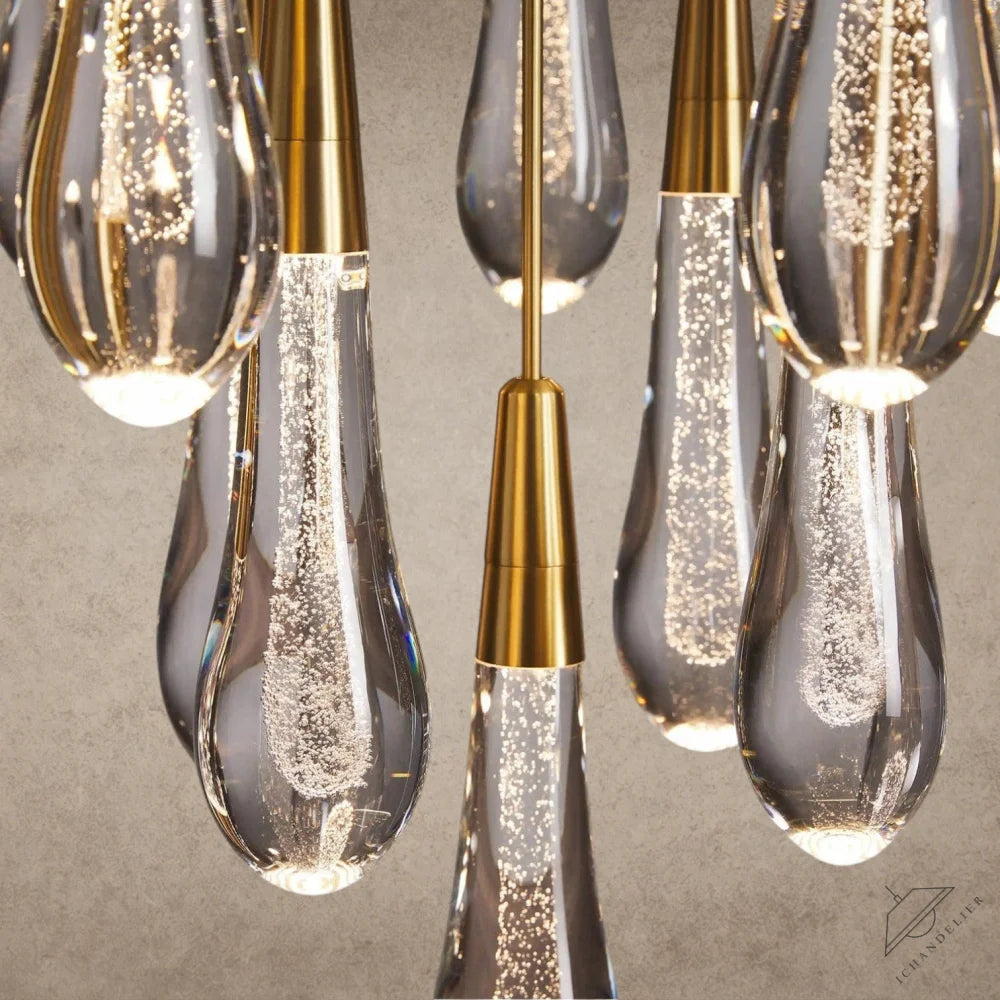 Soltaire Round Chandelier 17", 24", 36", 58"