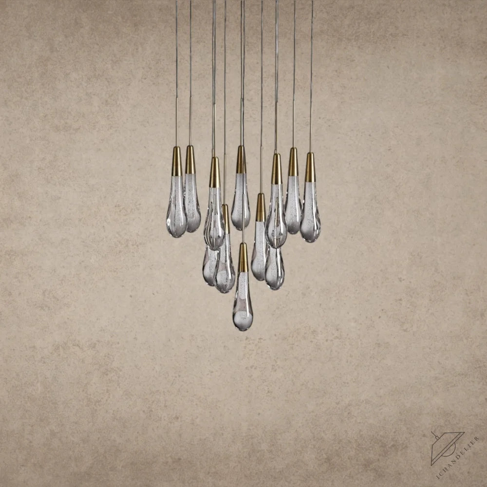 Soltaire Round Chandelier 17", 24", 36", 58"