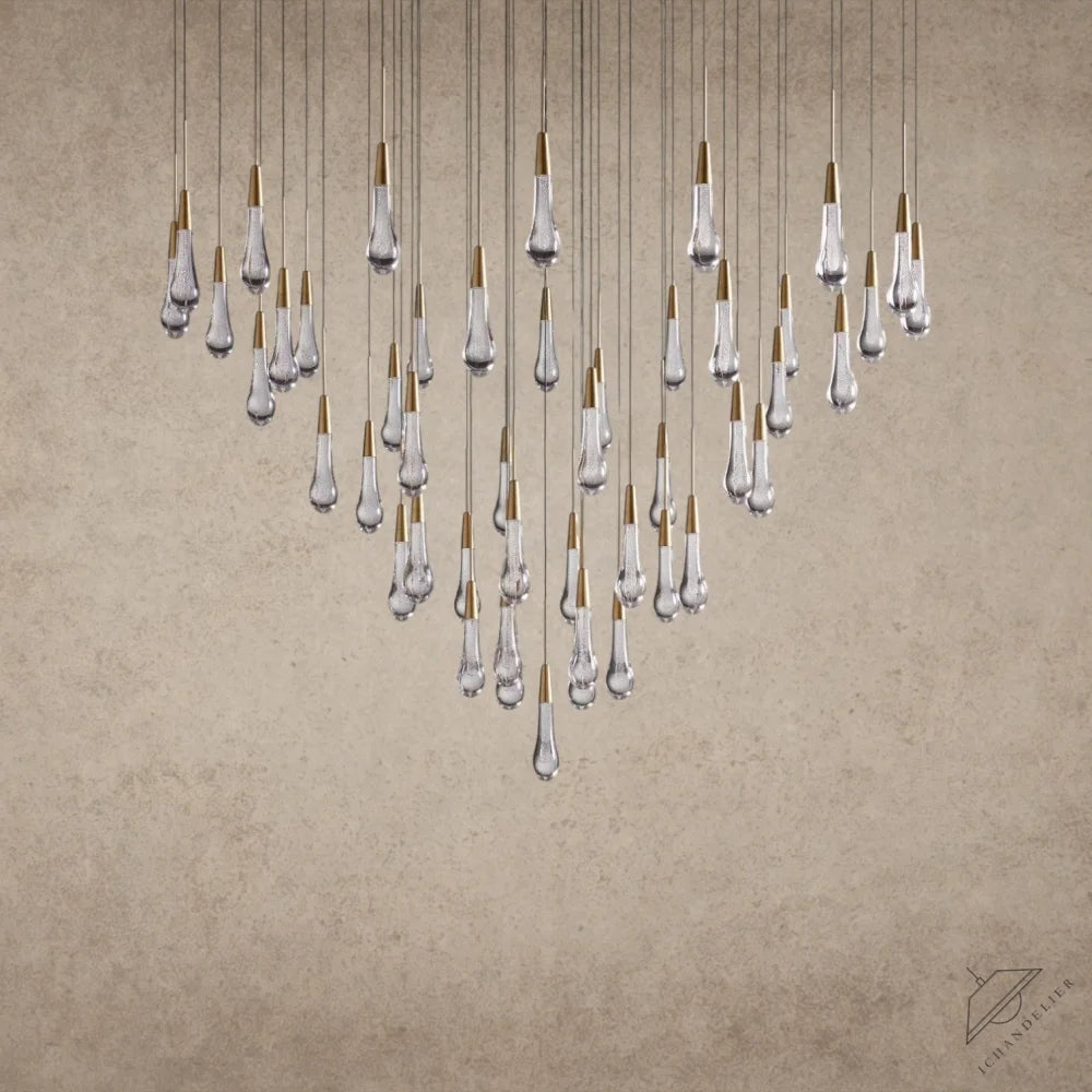 Soltaire Round Chandelier 17", 24", 36", 58"