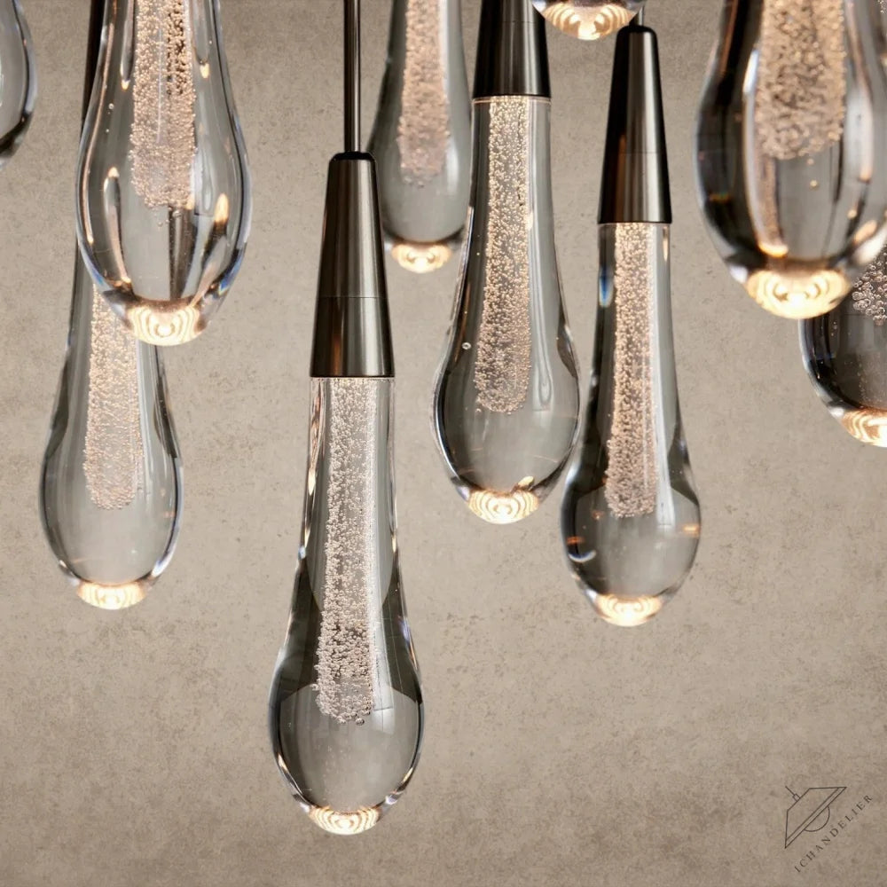 Soltaire Round Chandelier 17", 24", 36", 58"