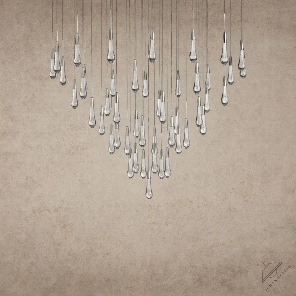 Soltaire Round Chandelier 17", 24", 36", 58"