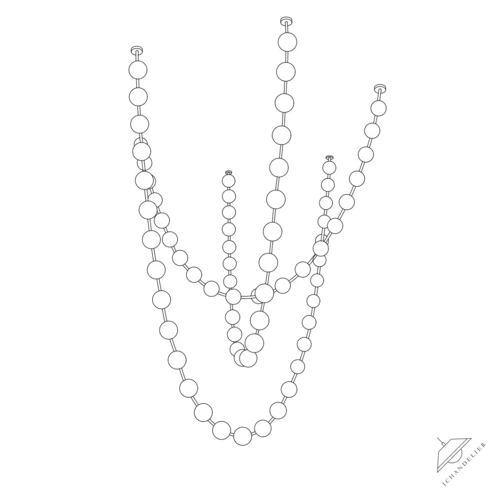 Strand Necklace Chandelier