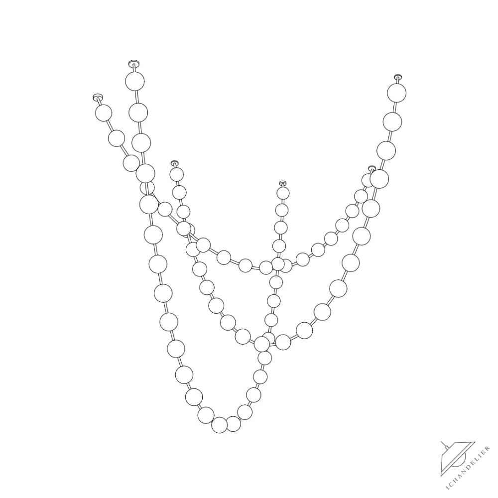 Strand Necklace Chandelier