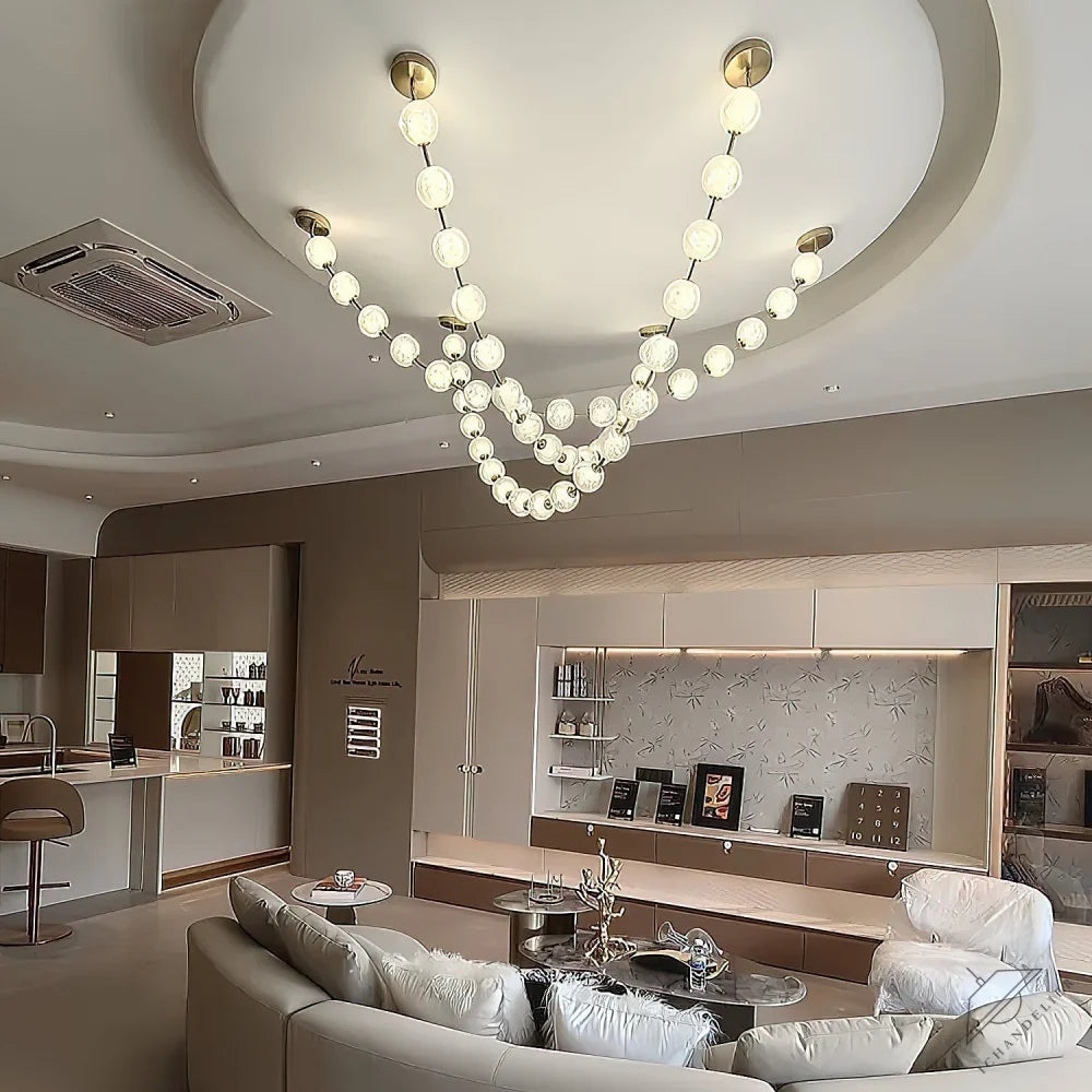 Strand Necklace Chandelier