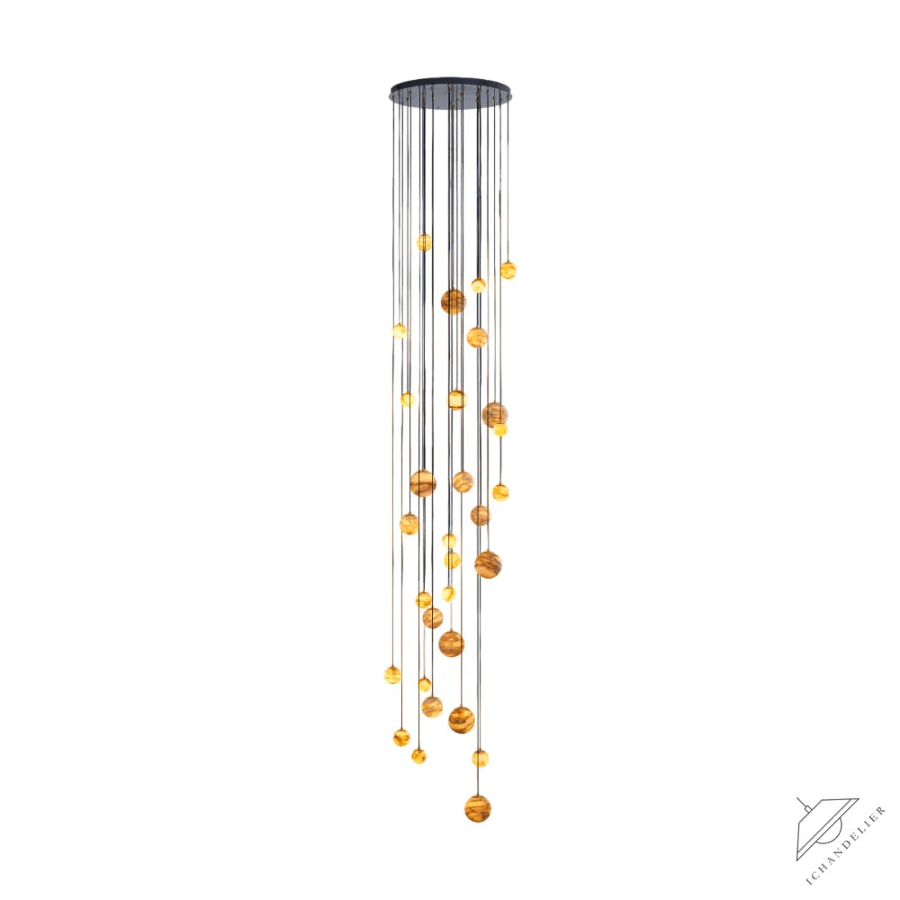 Sultana Alabaster Cluster Chandelier
