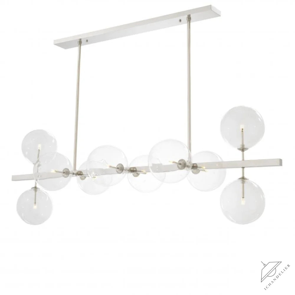Tango Modern Brass Chandelier - [Brass/Nickel]