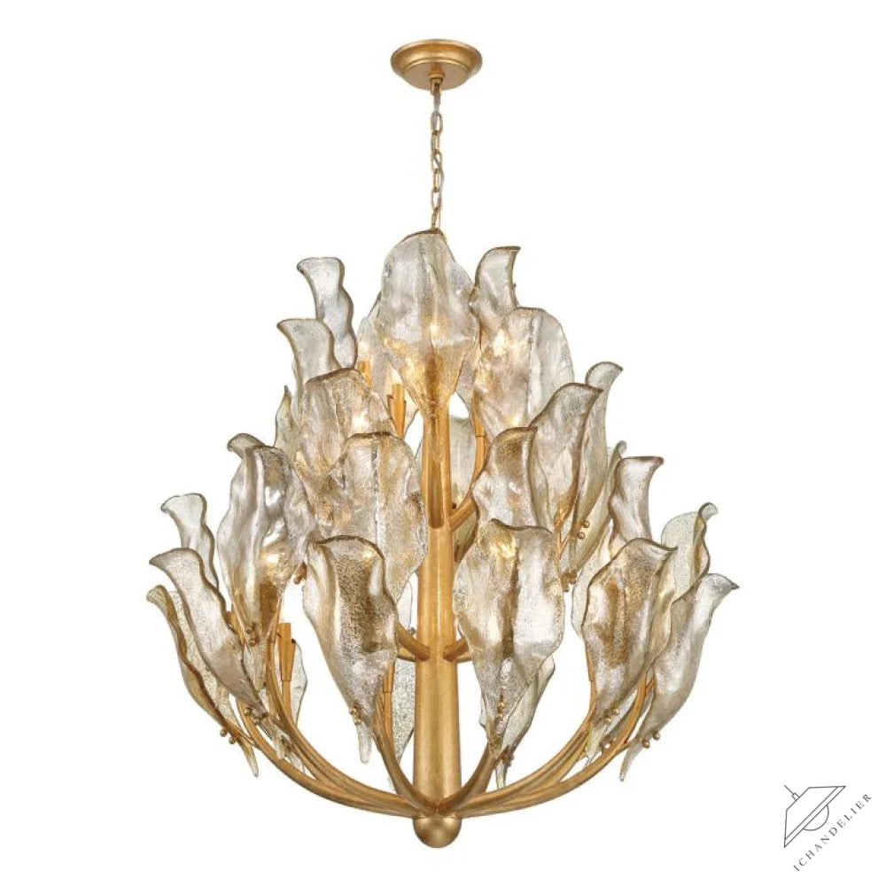 Tarot Modern Glass Chandelier