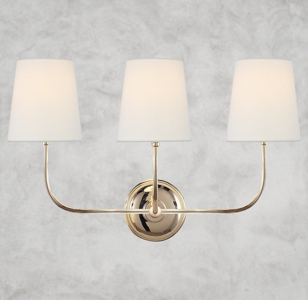 Vendome Triple Sconce