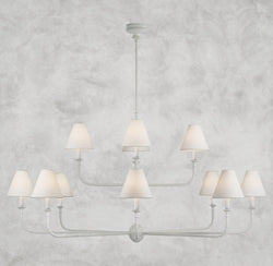 Piaf Two-Tier Chandelier 58", 72"