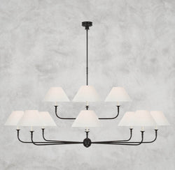 Piaf Two-Tier Chandelier 58", 72"