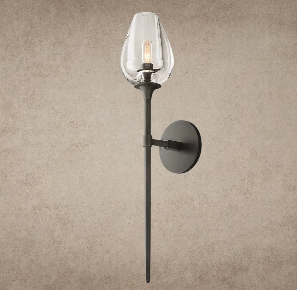 Bronze TULIP GRAND SCONCE