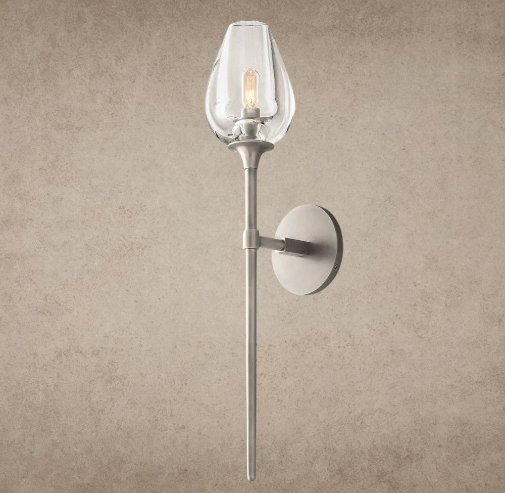Nickle TULIP GRAND SCONCE