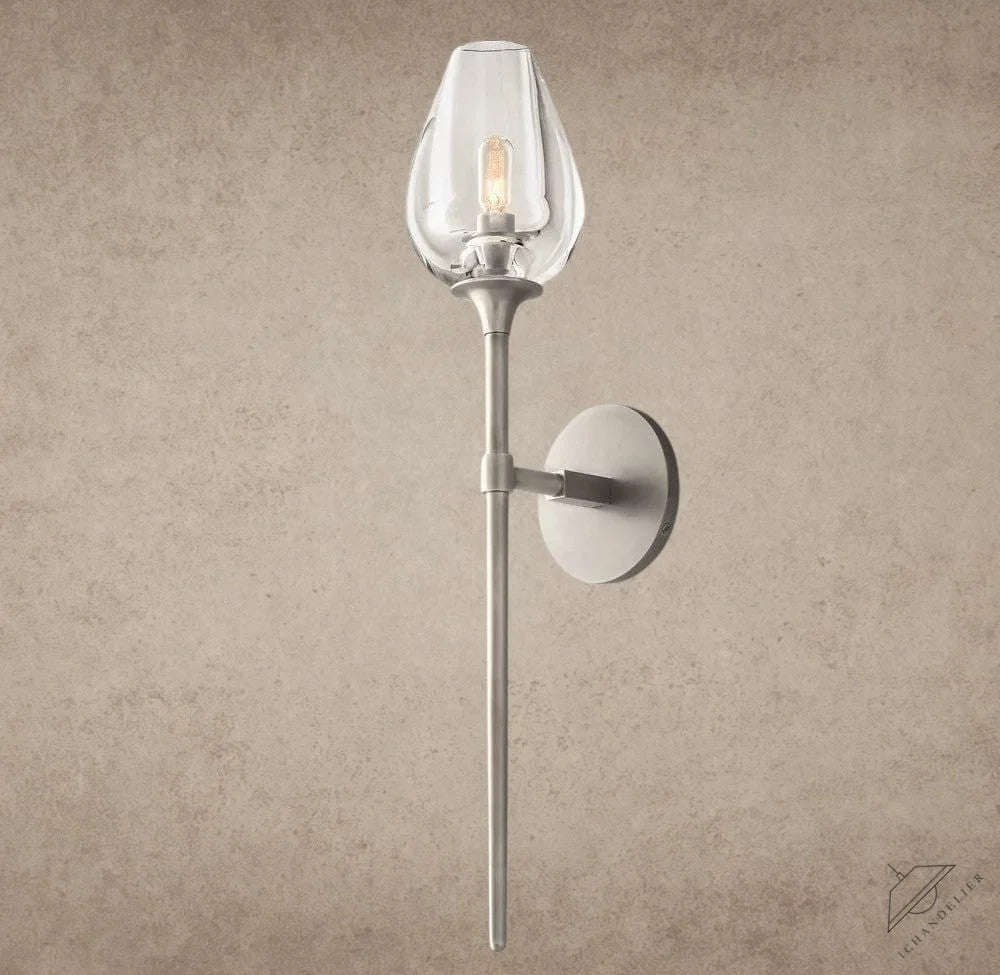 Nickle TULIP GRAND SCONCE