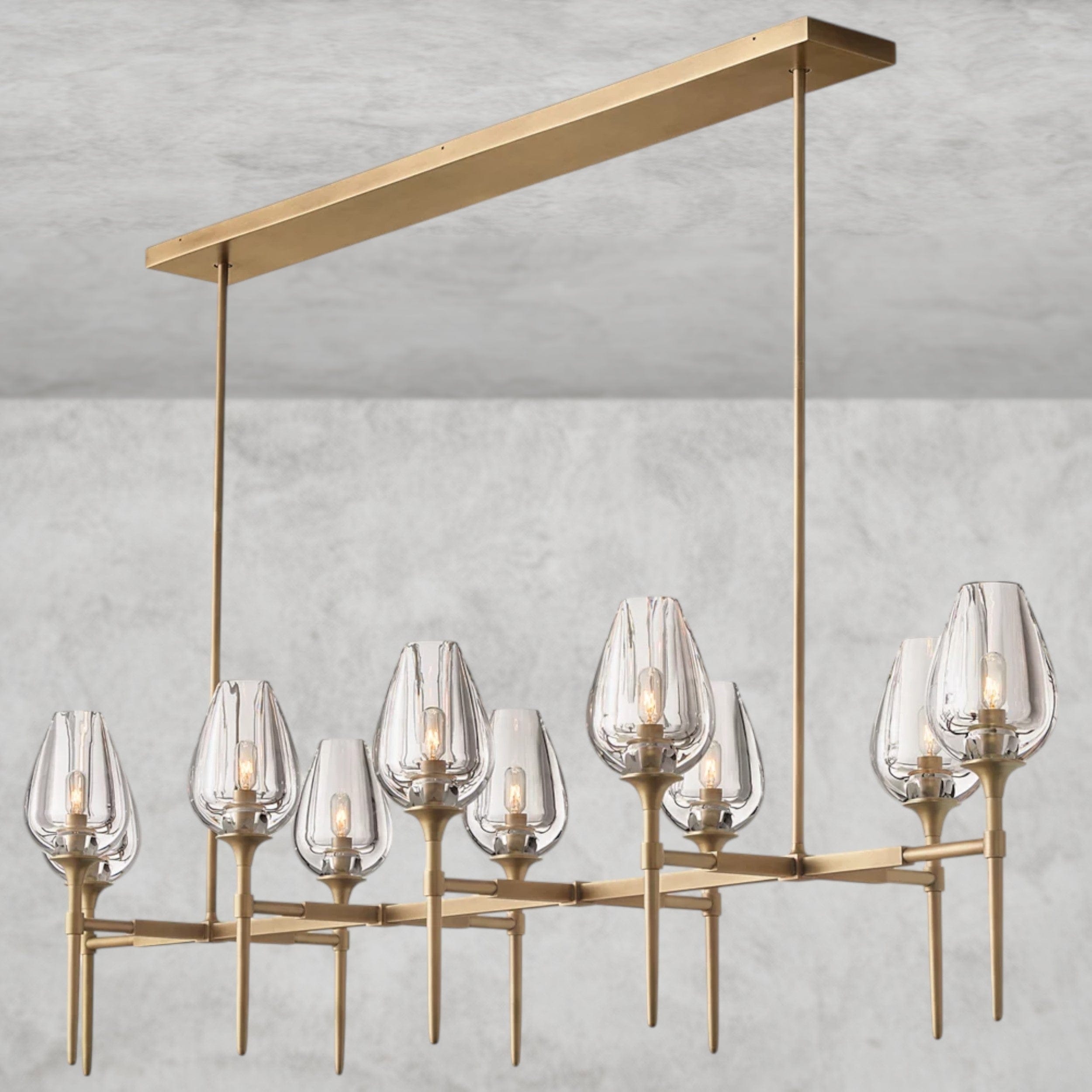 Tulip Linear Chandelier 52