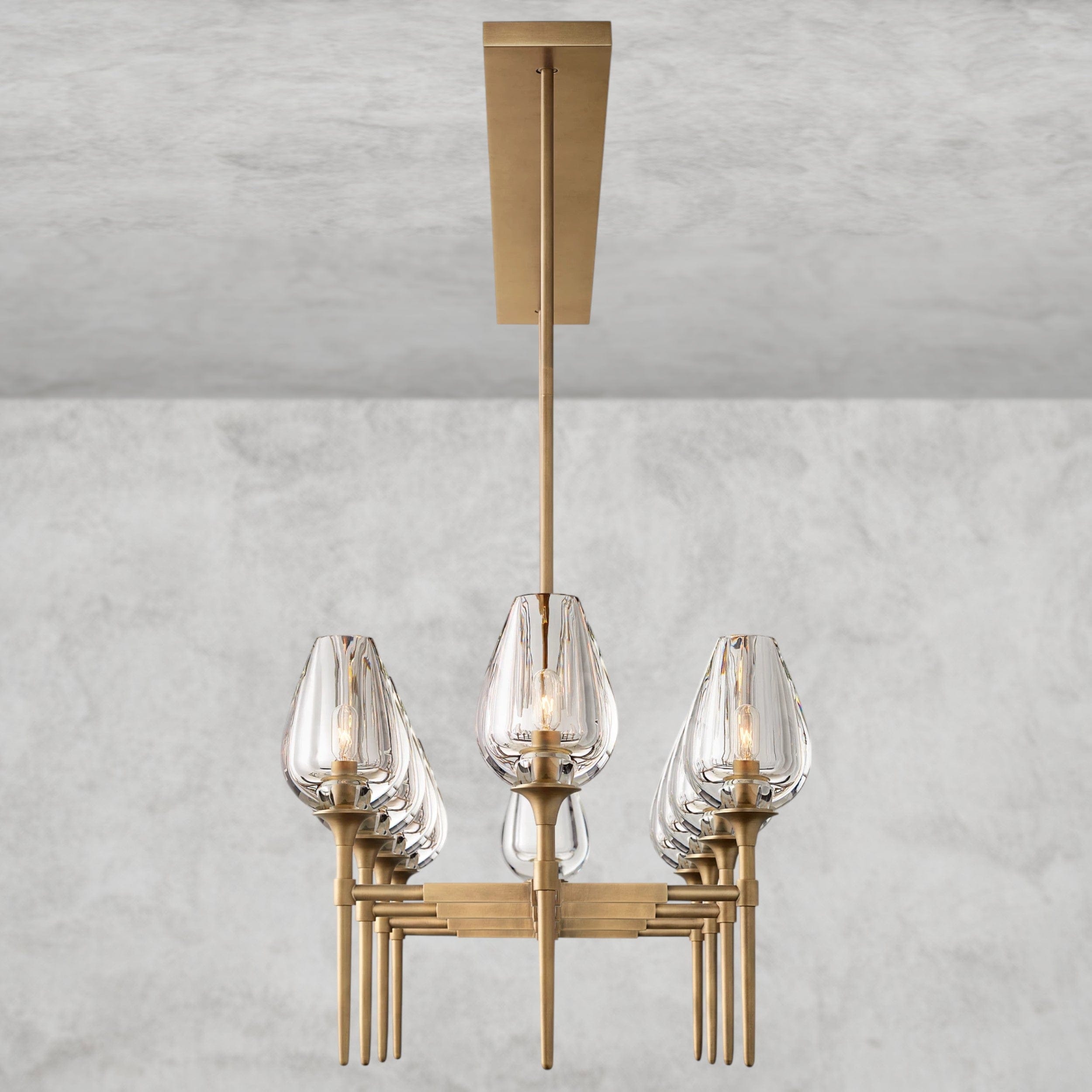 Tulip Linear Chandelier 52