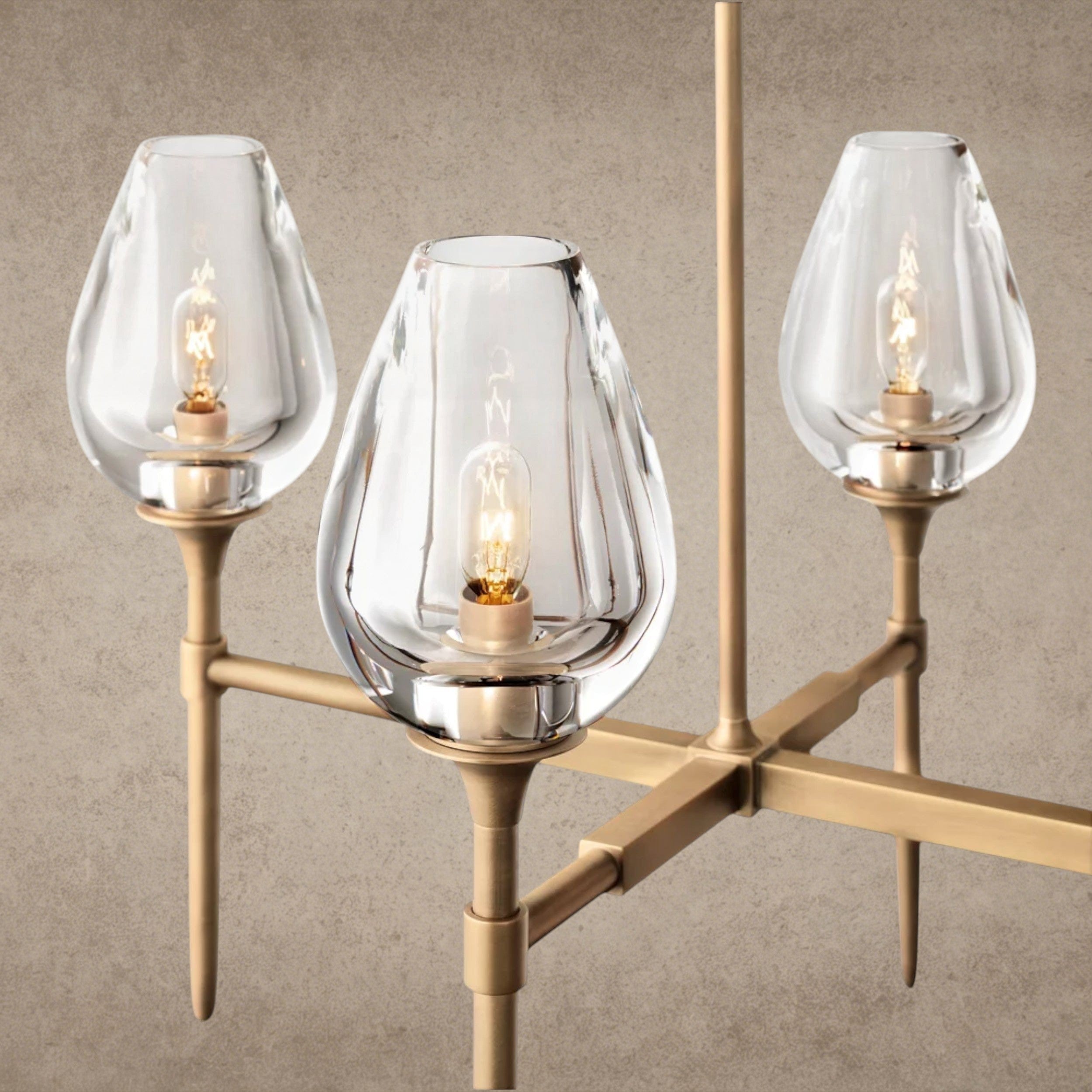 Tulip Linear Chandelier 52", 65"