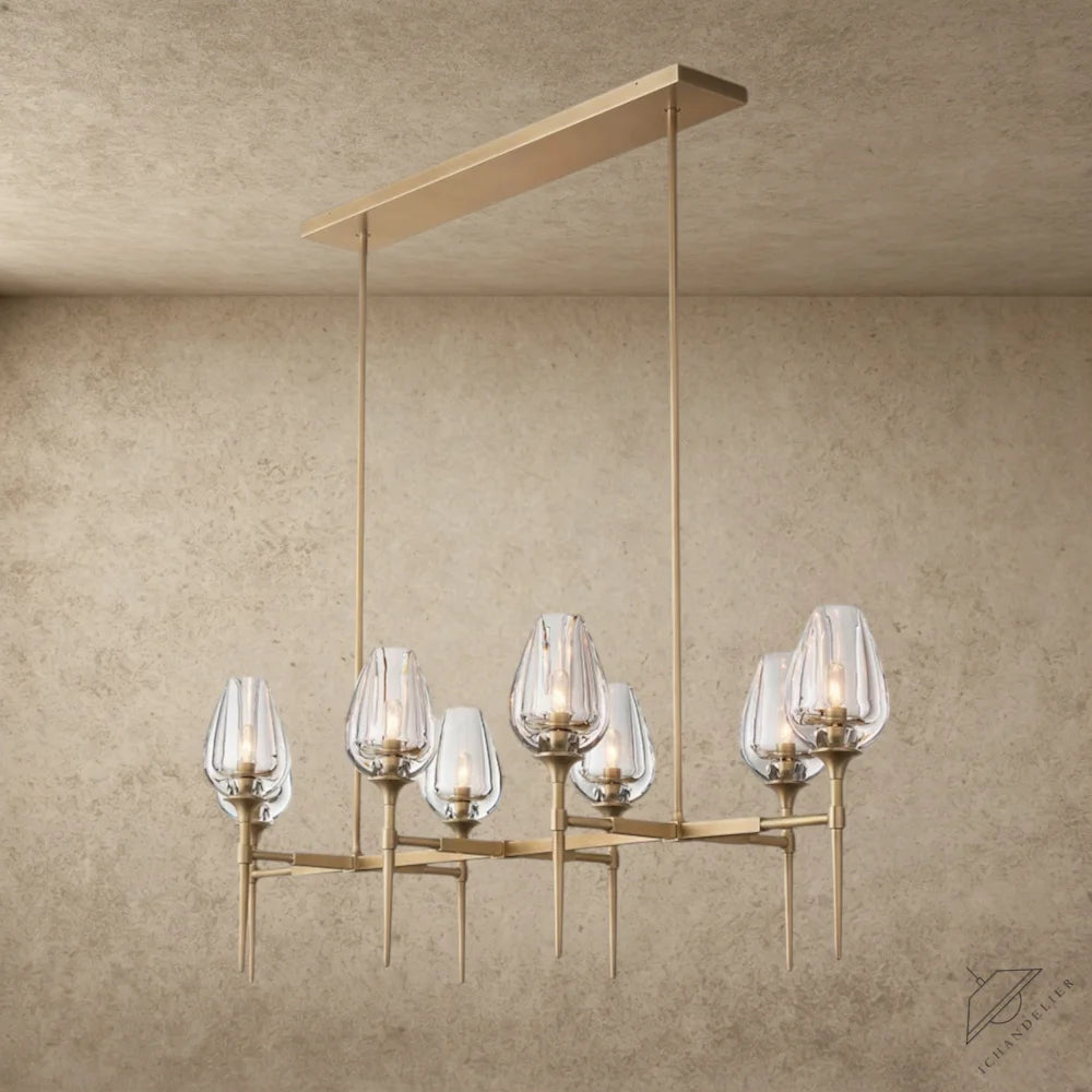 Tulip Linear Chandelier 52", 65"