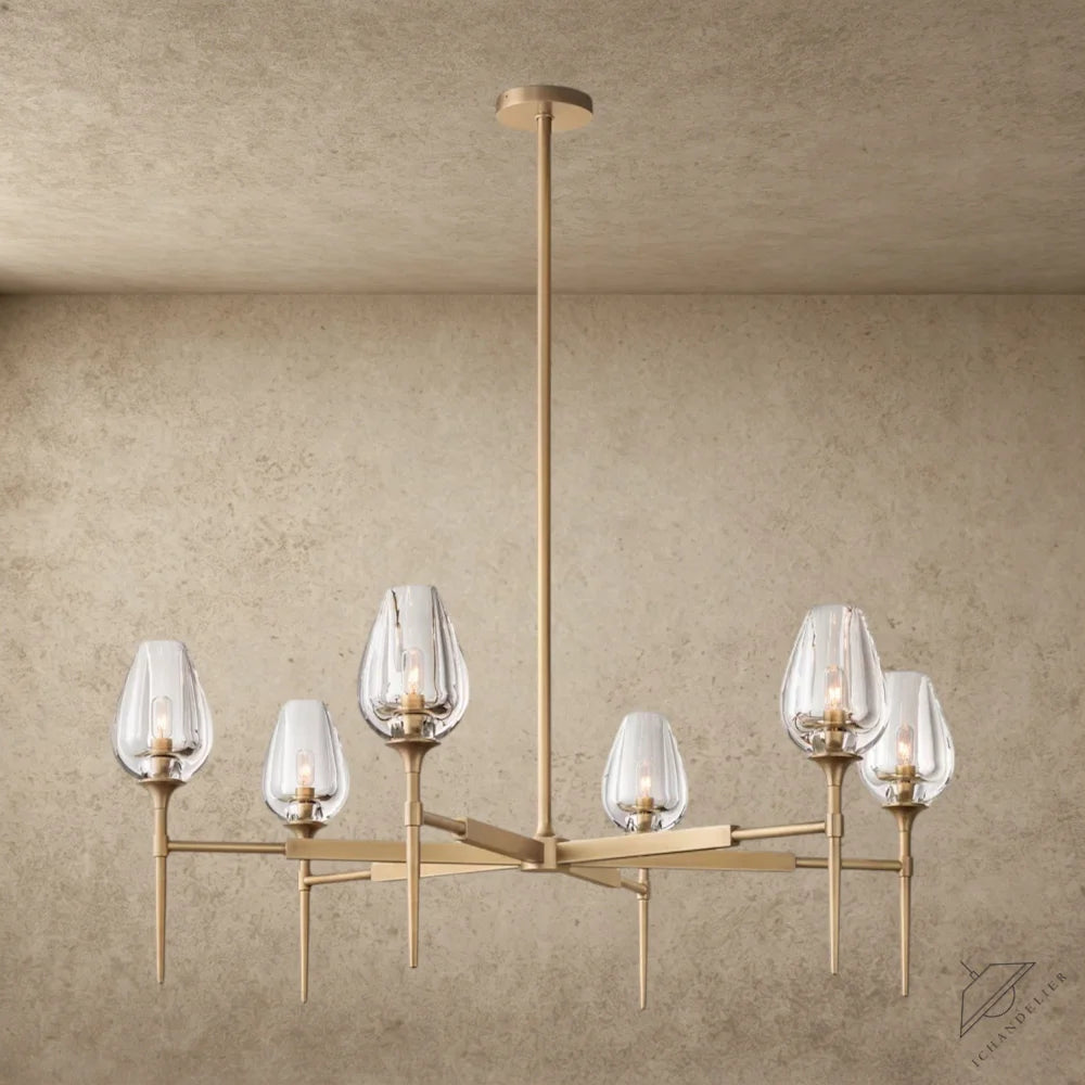 TULIP ROUND CHANDELIER 27", 42", 54"