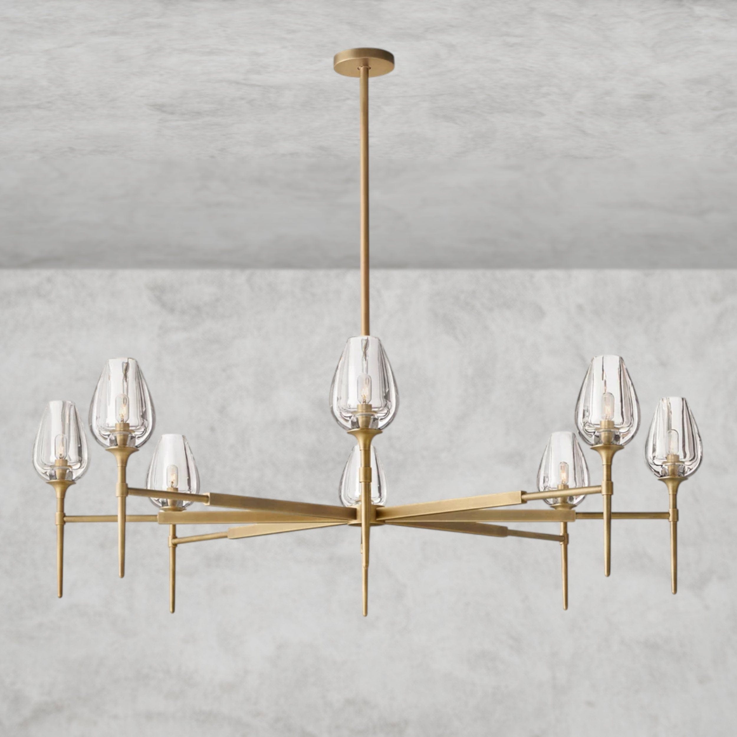 TULIP ROUND CHANDELIER 27