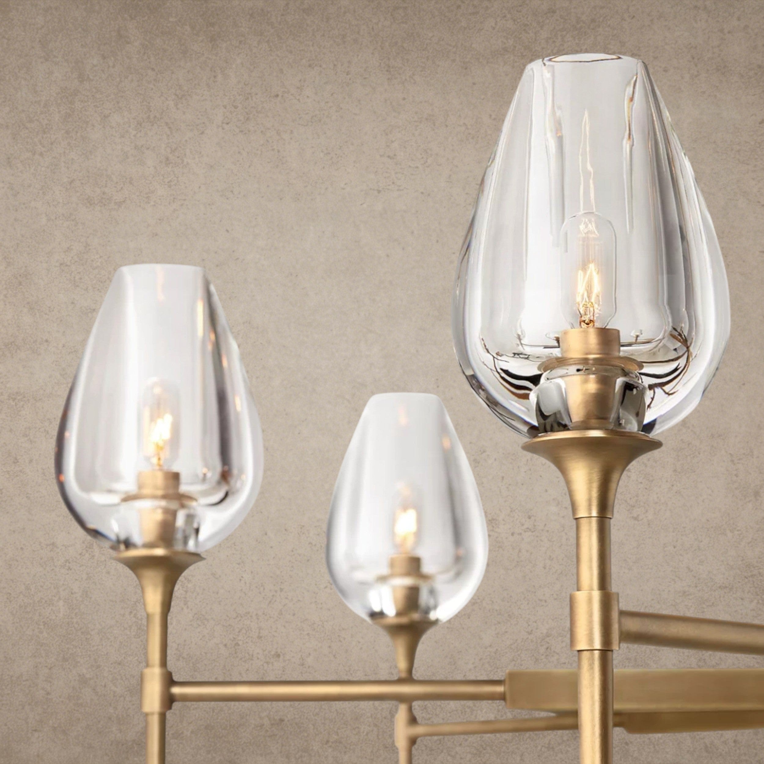 TULIP ROUND CHANDELIER 27", 42", 54"