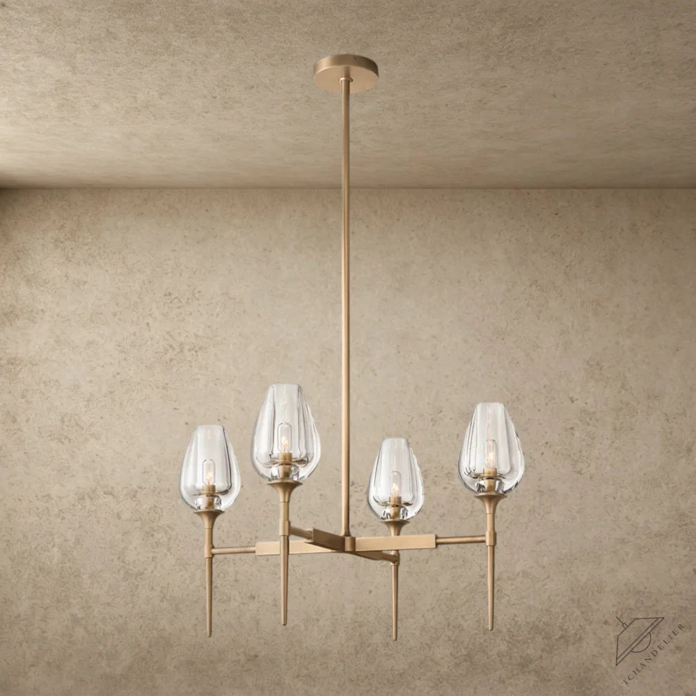 TULIP ROUND CHANDELIER 27", 42", 54"