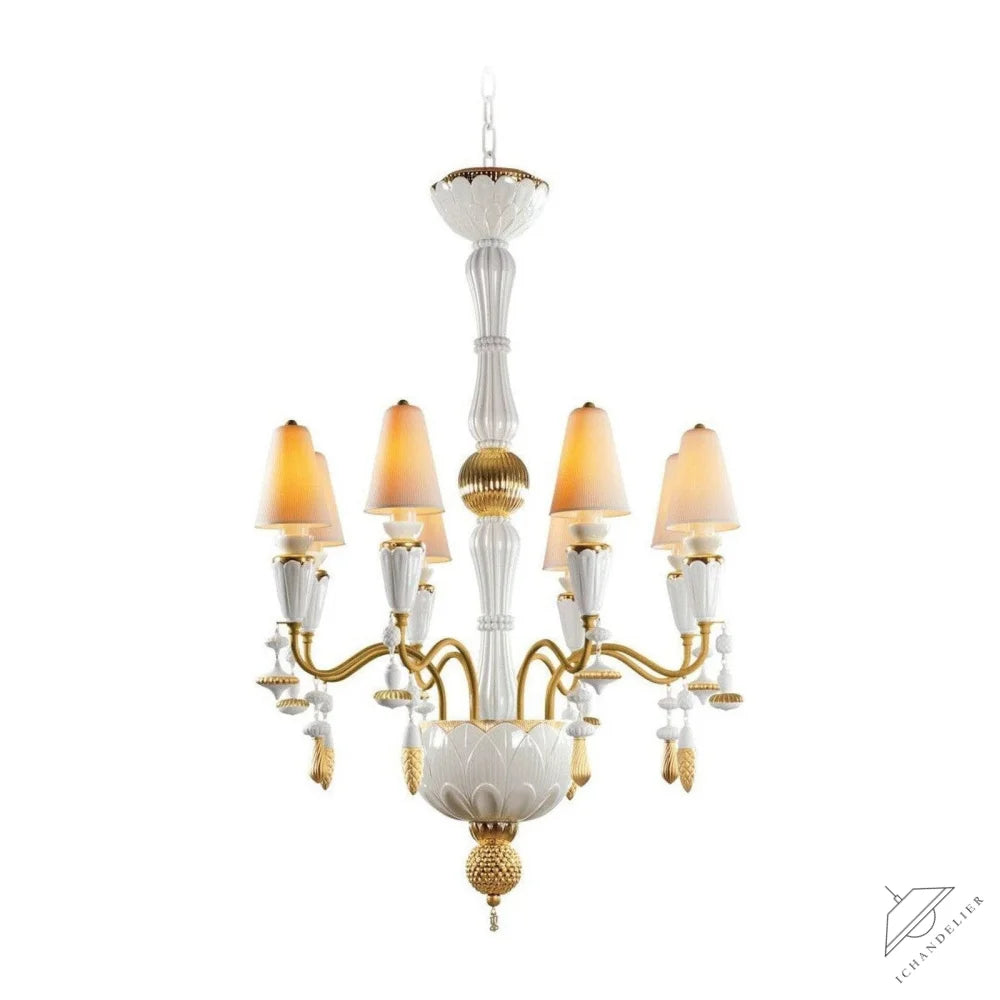Vintage Nexora 8 Light Chandelier