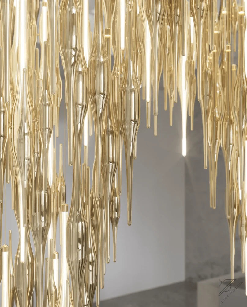 Vitara Glass Drop Customize Chandelier