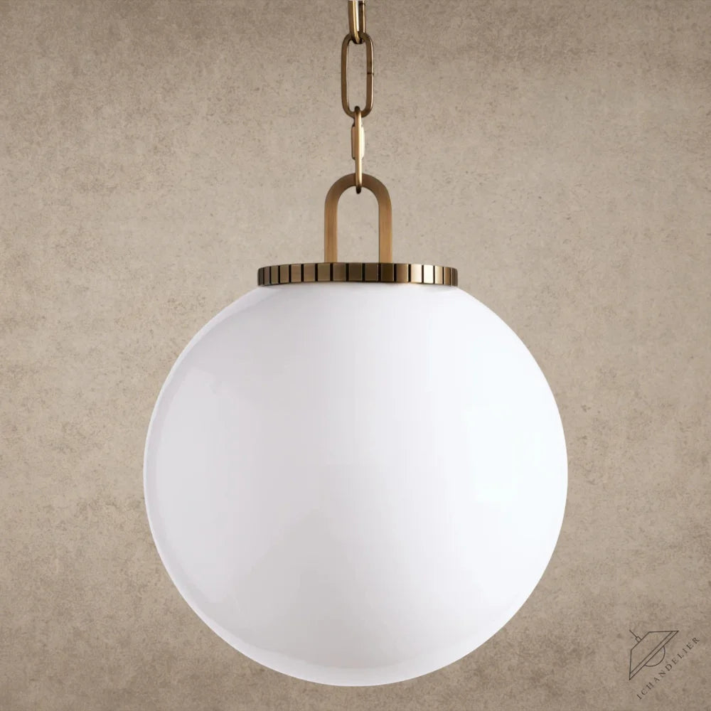Wescott Globe Pendant with Chain