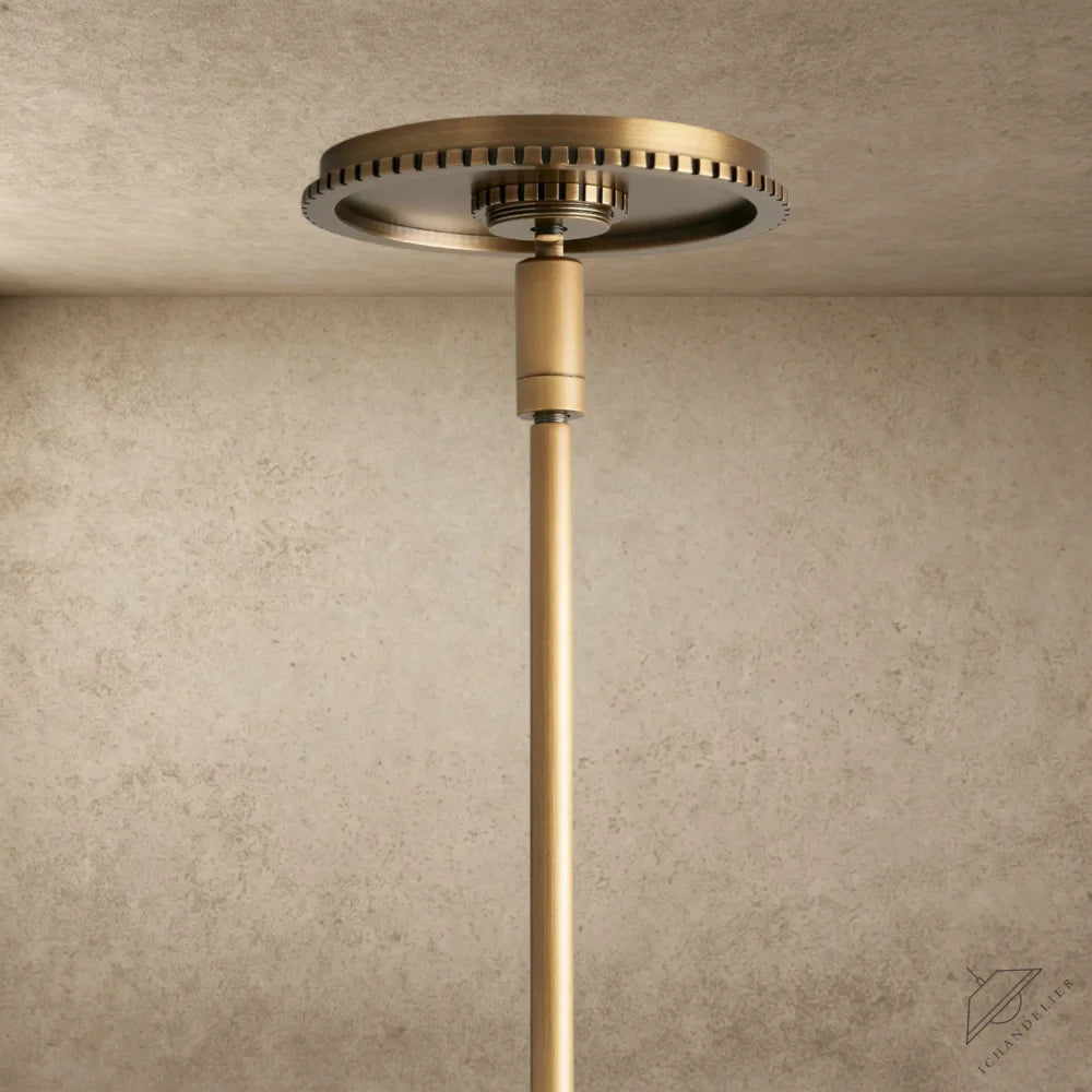 Wescott Globe Pendant with Rod