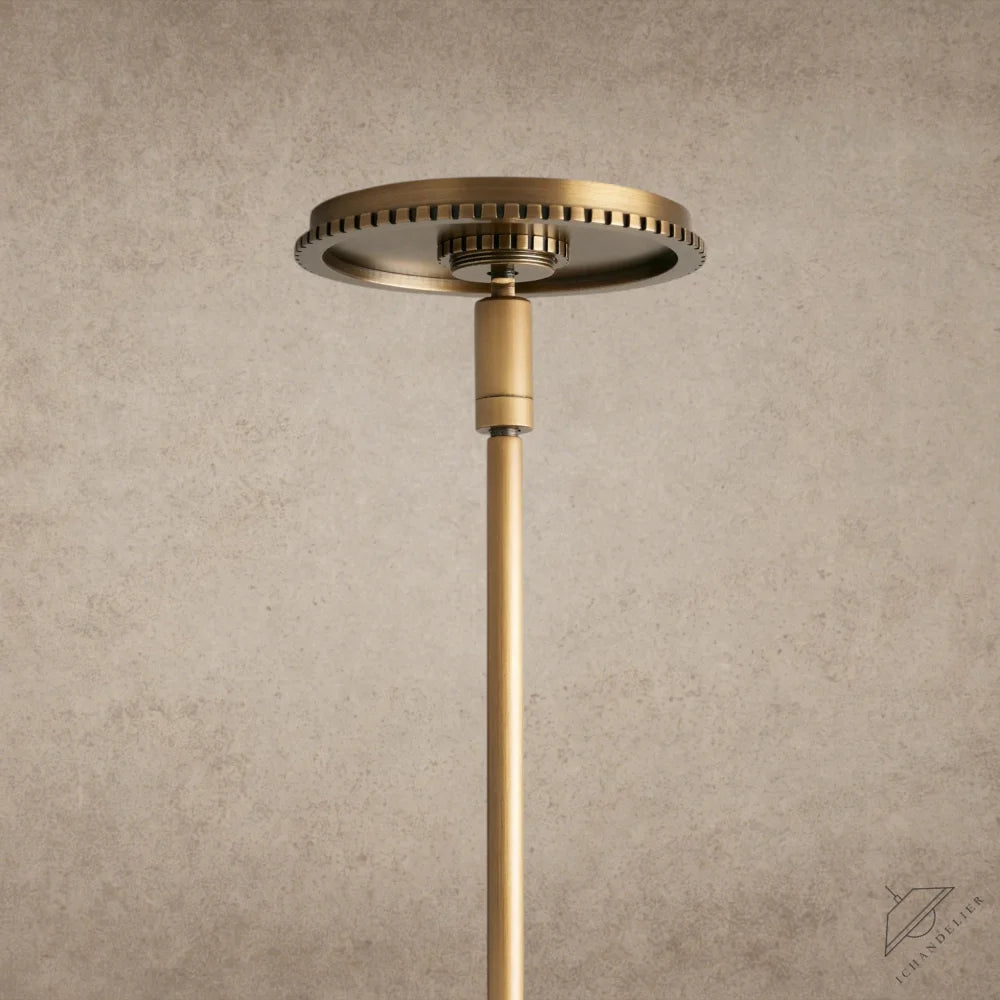 Wescott XL Globe Pendant with Rod